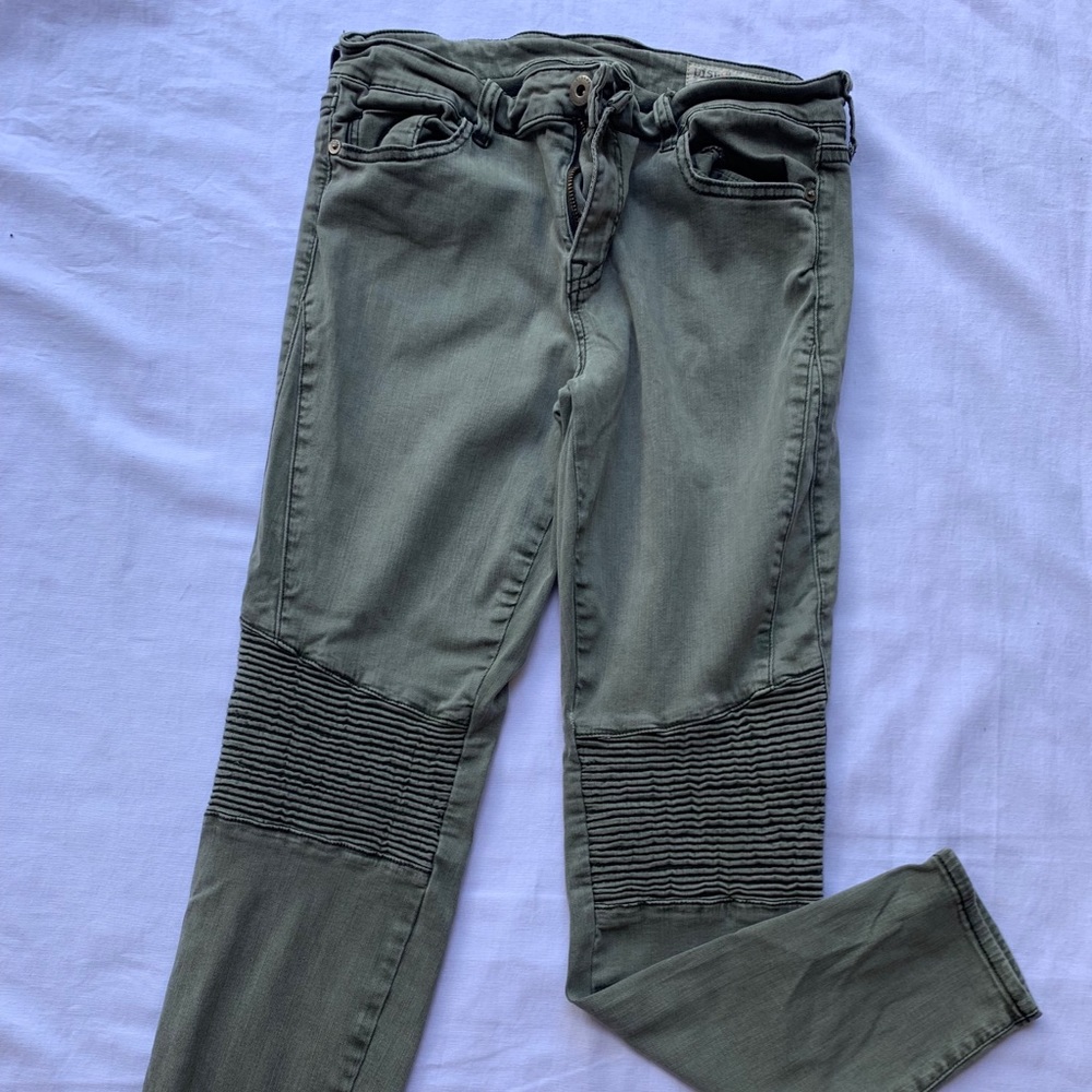 Pistola Green Moto Jeans